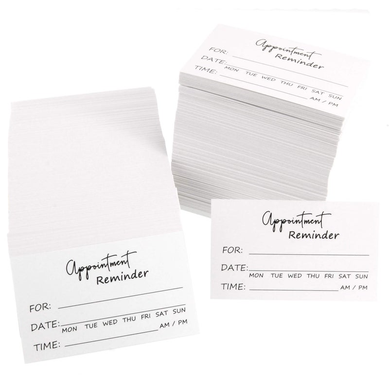 RXBC2011 بطاقات تذكير بالمواعيد RXBC2011 عدد 500 - Image 1